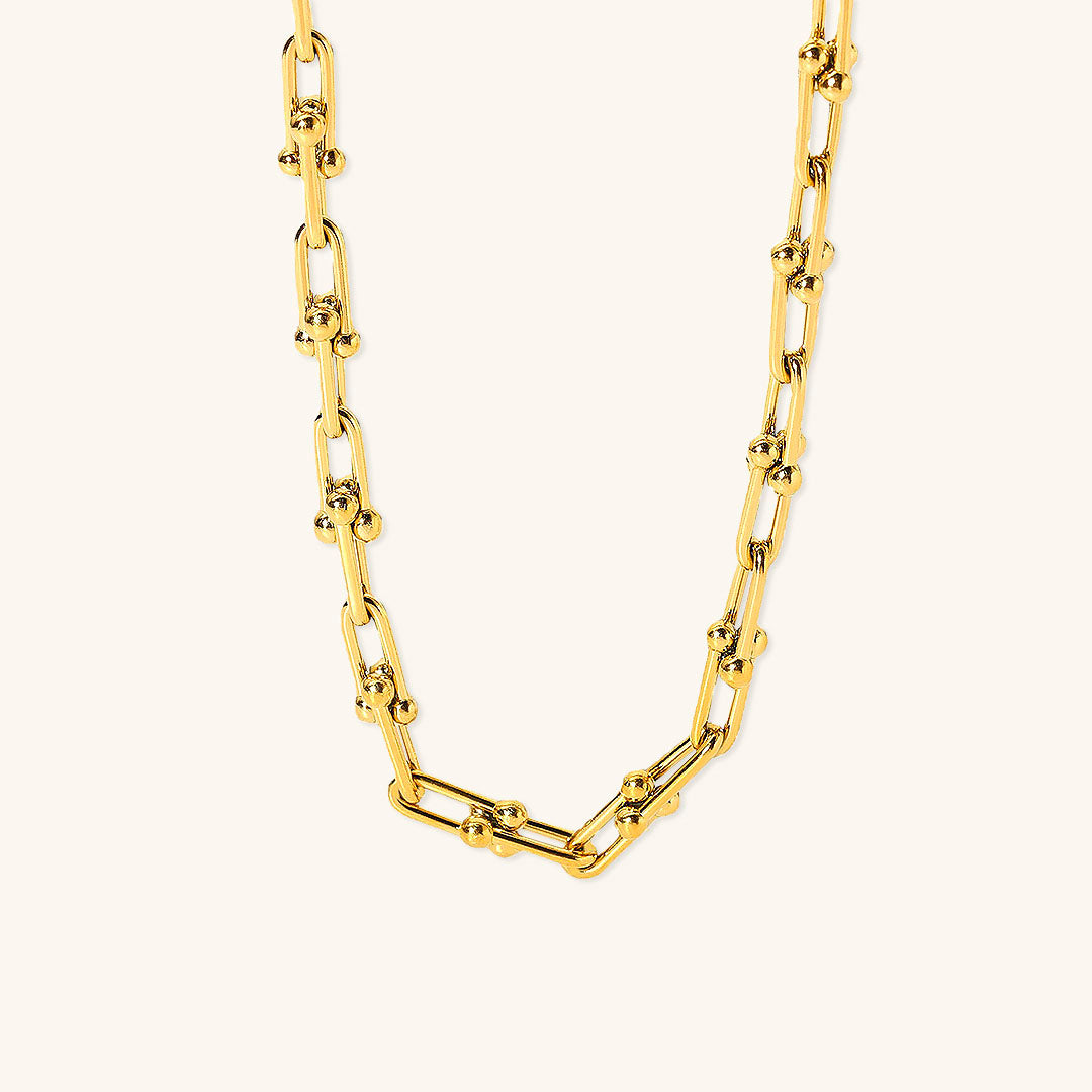 Cascade gouden ketting