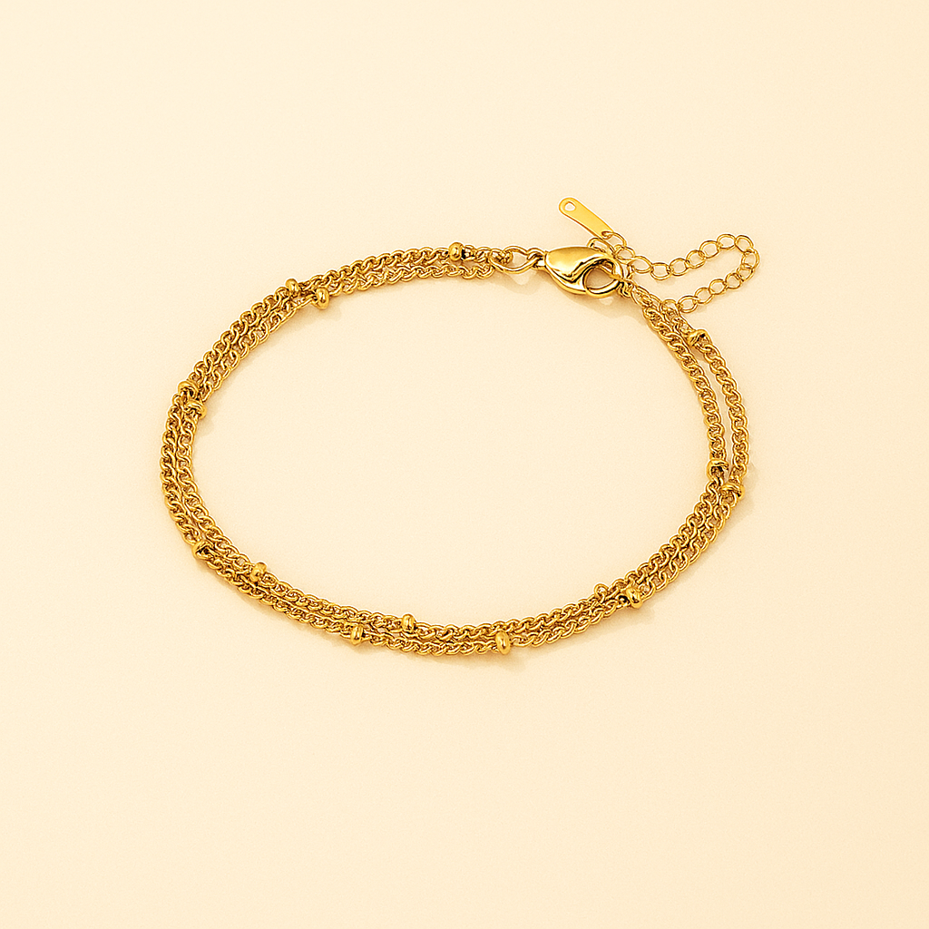 Elegante minimalistische kralenketting-armband – eenvoudig & veelzijdig