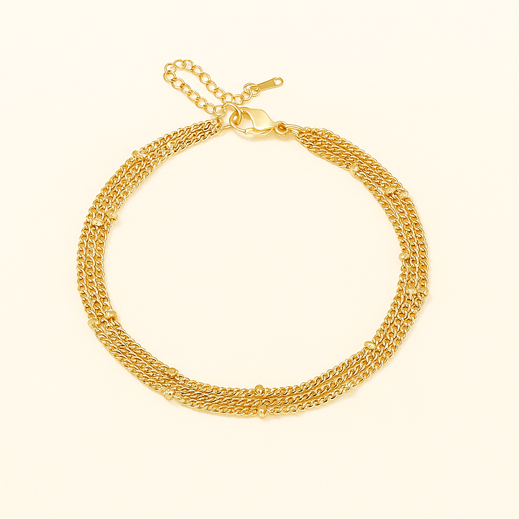 Elegante minimalistische kralenketting-armband – eenvoudig & veelzijdig