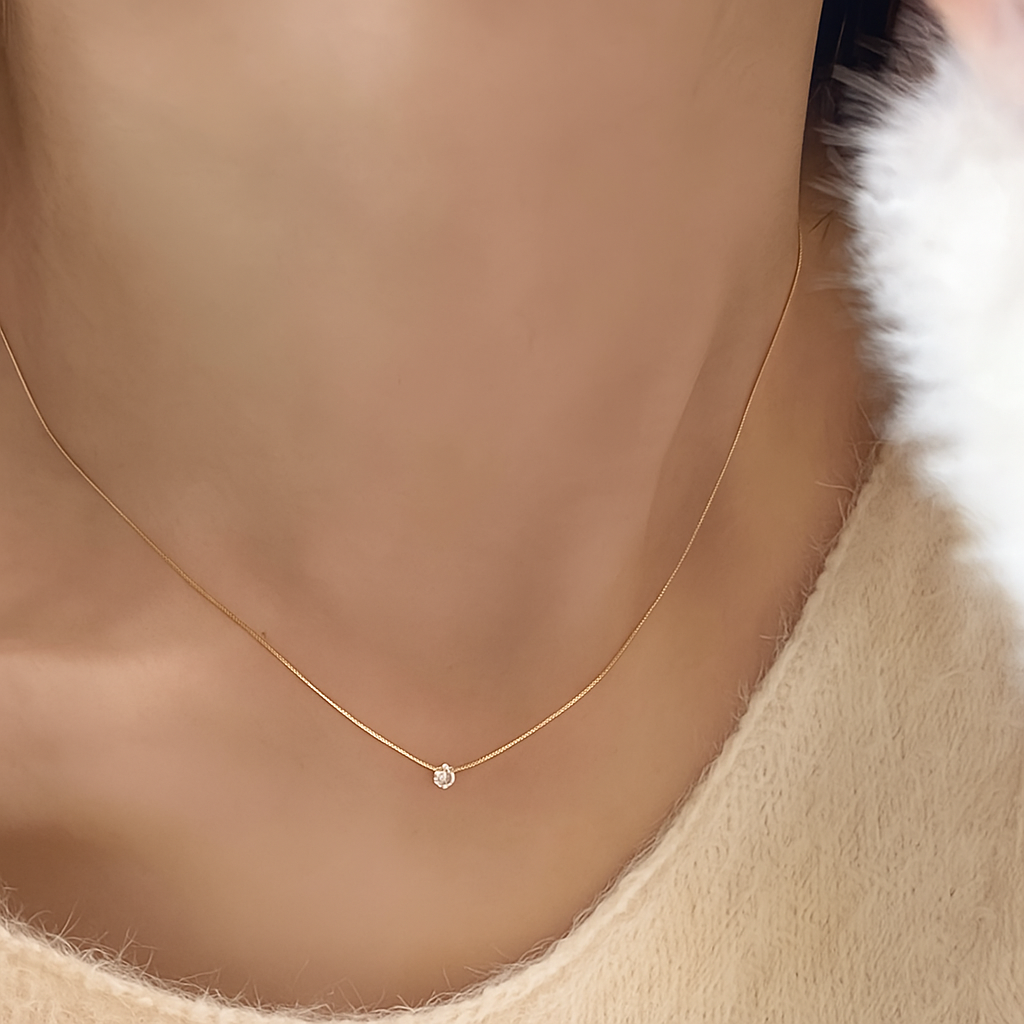 Unieke Gouden Strass Hangerketting in Europese Stijl voor Dames