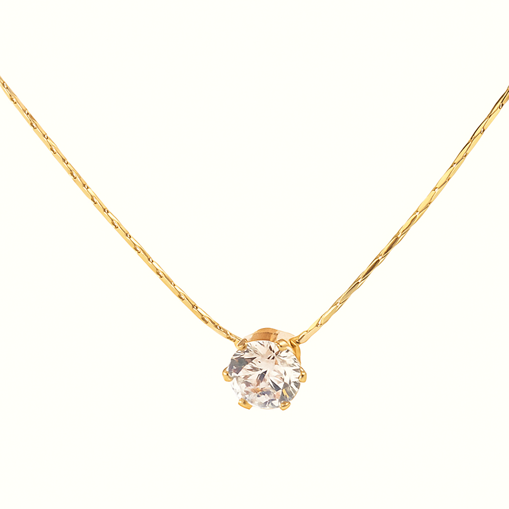 Unieke Gouden Strass Hangerketting in Europese Stijl voor Dames