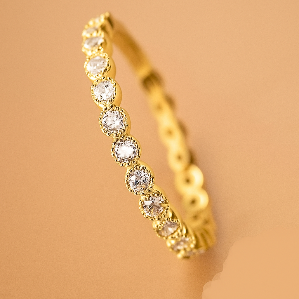 Luxe Ronde Zirkonia Ring