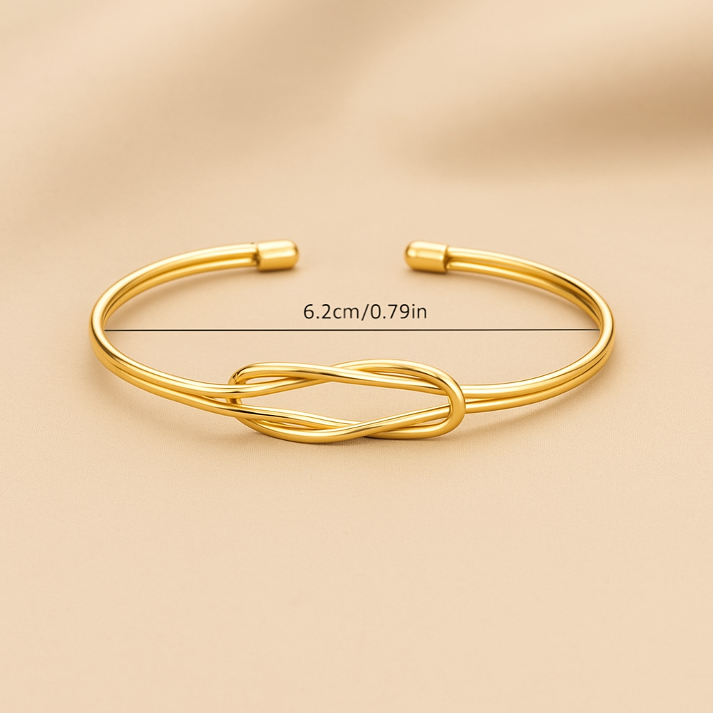 Trendy Wikkelontwerp Open Armband – Stijlvol & Uniek