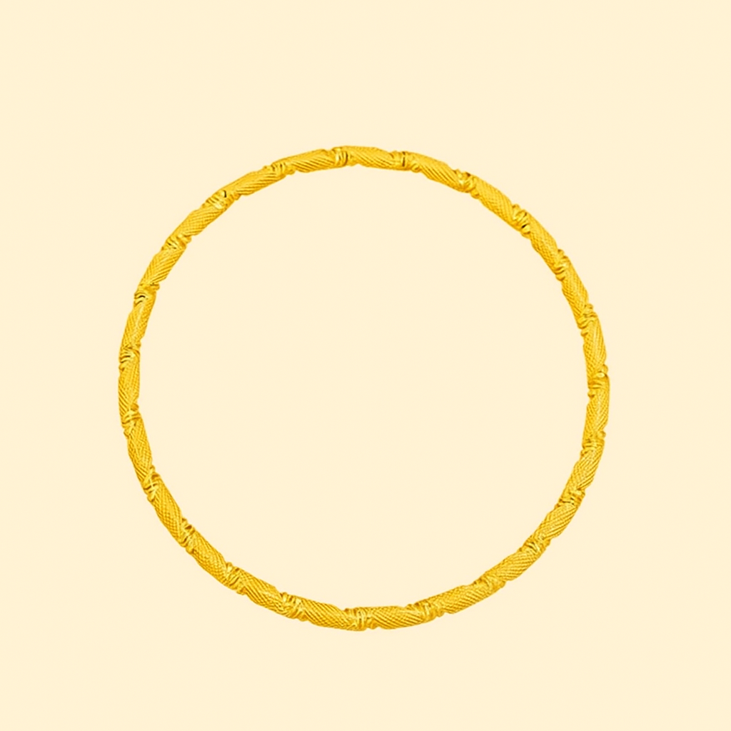 24K Goudvergulde Messing Armband – Luxe Armband