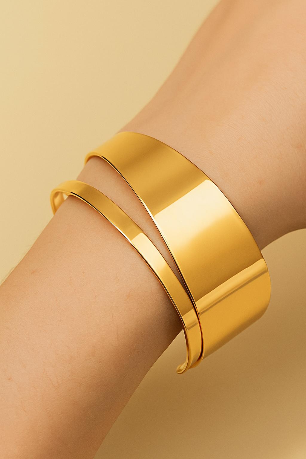 Elegante chique armband van ijzer voor vrouwen - veelzijdige stijl