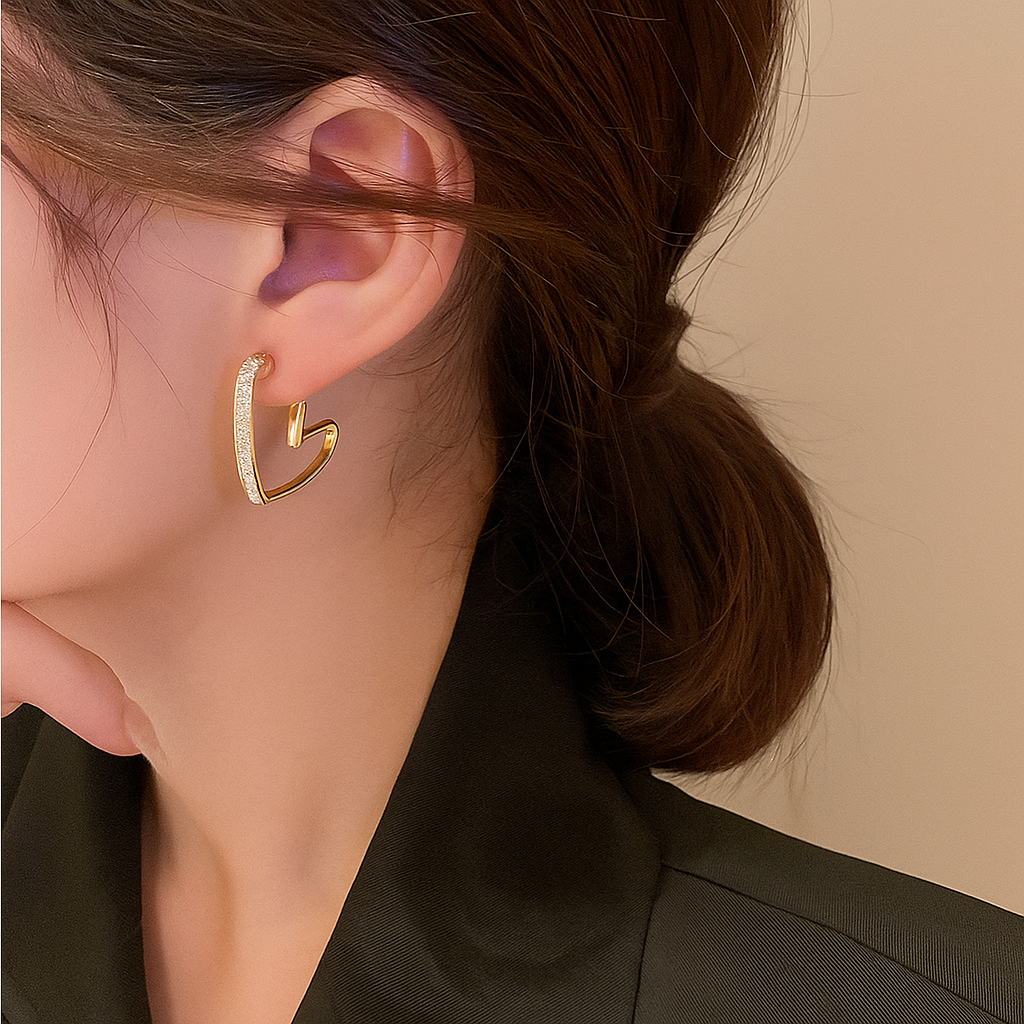 Elegante Hoepeloorbellen – Minimalistische Chique Stijl