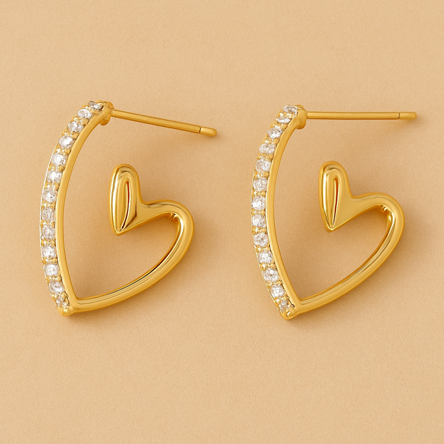 Elegante Hoepeloorbellen – Minimalistische Chique Stijl