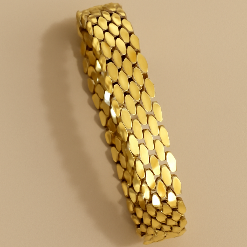 Elegante Geometrische Gouden Armbanden - Perfect voor Mannen & Vrouwen