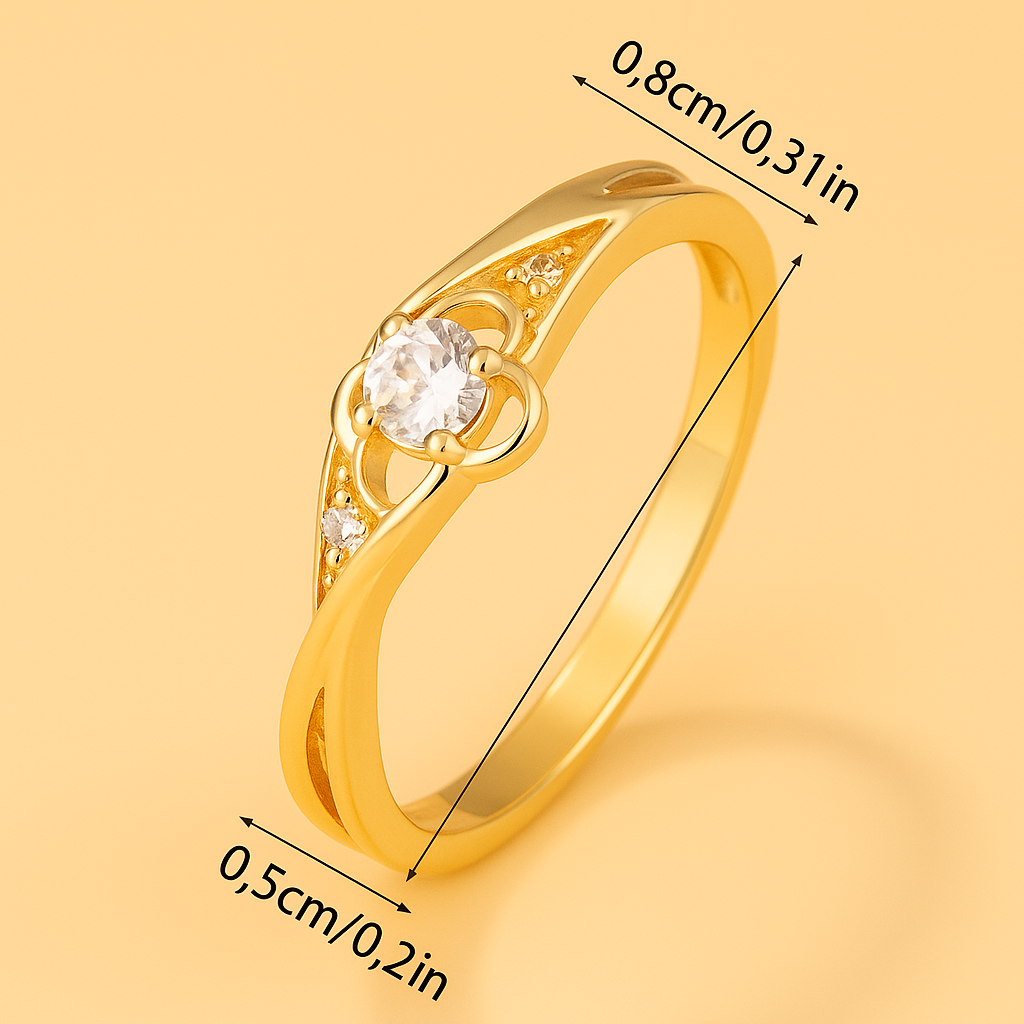 Koreaanse niche-ring voor vrouwen