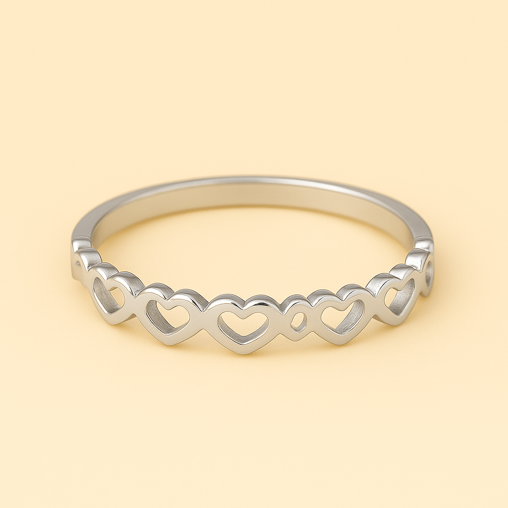 Hart-tot-Hart Ring voor Dames