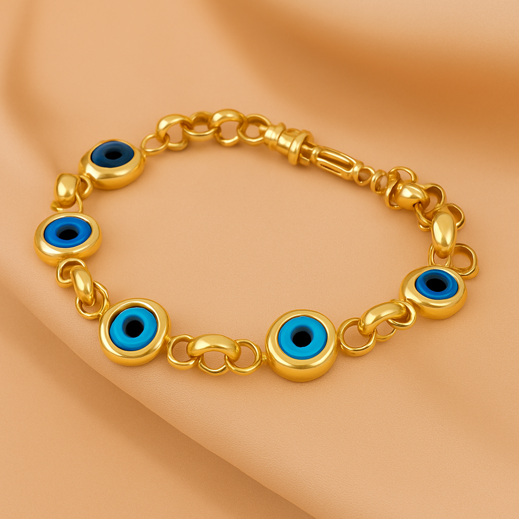 Mystieke Band Elegante Oogarmband voor Haar & Hem