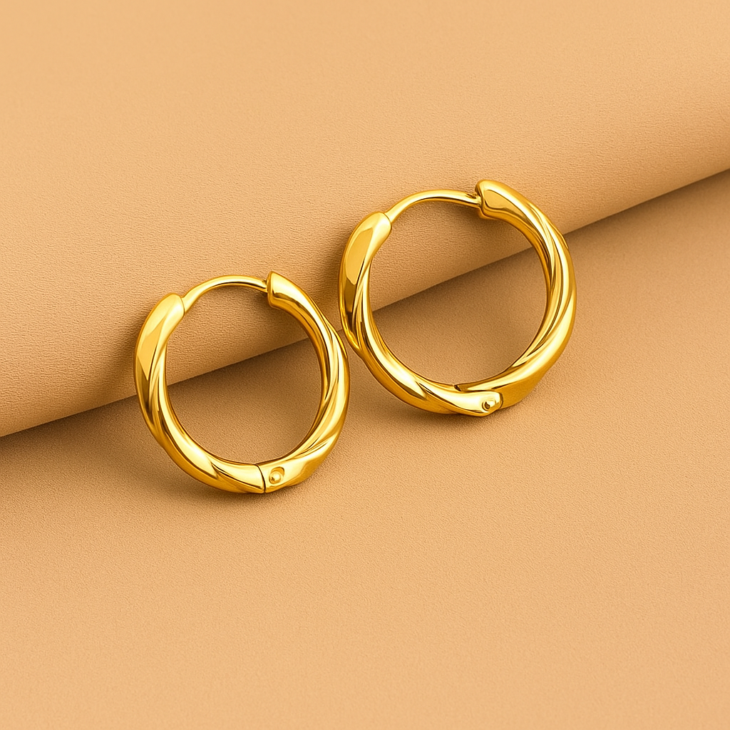 Elegante Hypoallergene Hoepels voor Haar