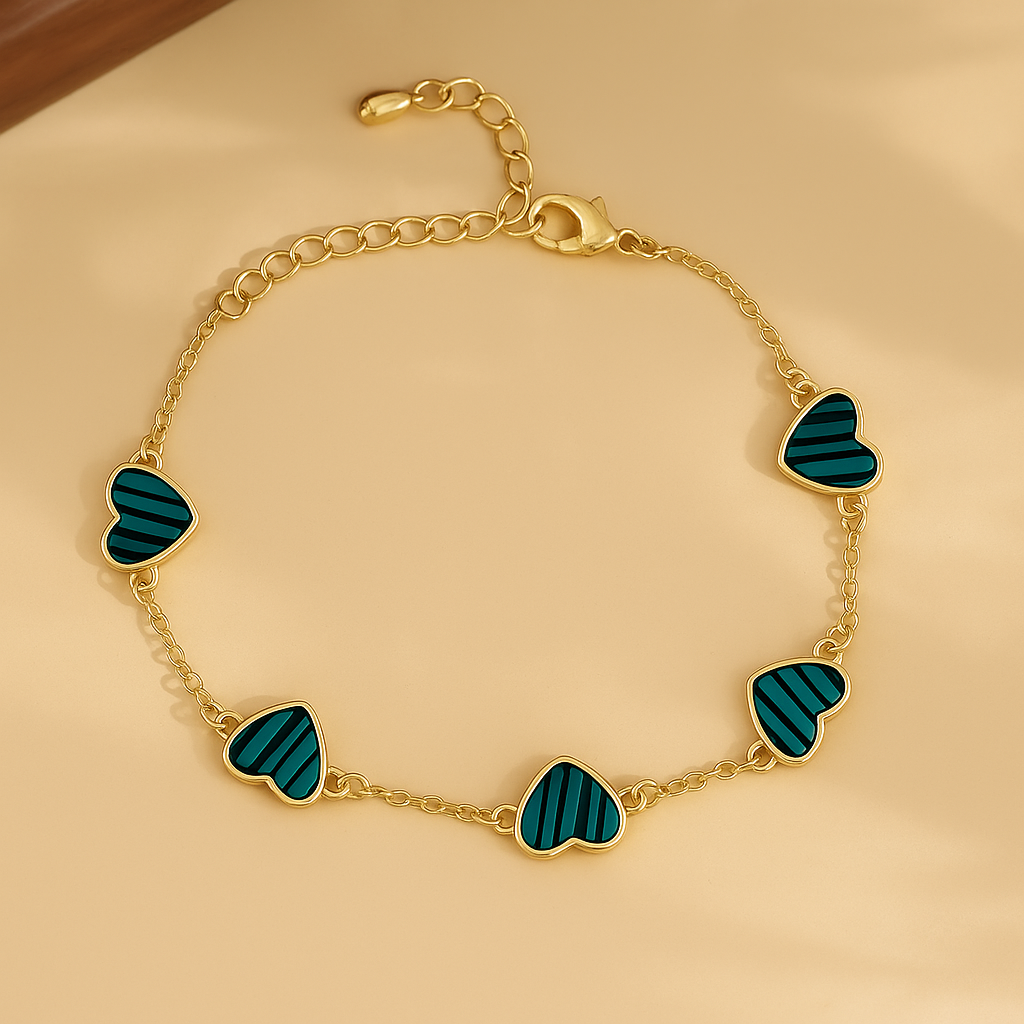 Ivy Chic Hartbedelarmband voor Vrouwen