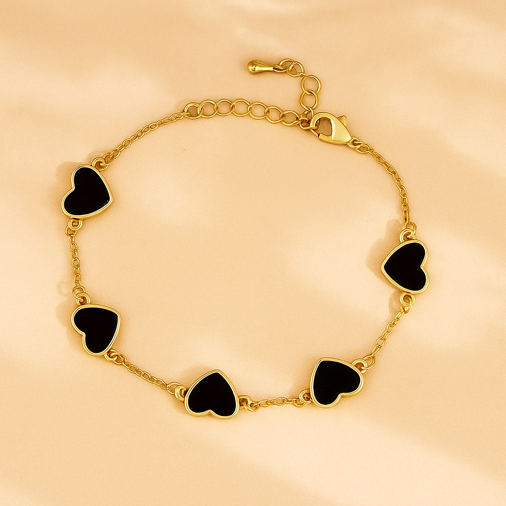 Ivy Chic Hartbedelarmband voor Vrouwen