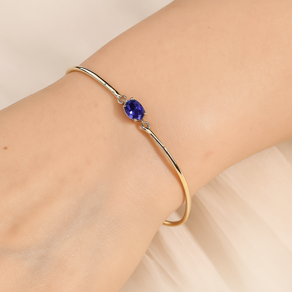 Elegante Ovale Cubic Zirkonia Armband voor Dames