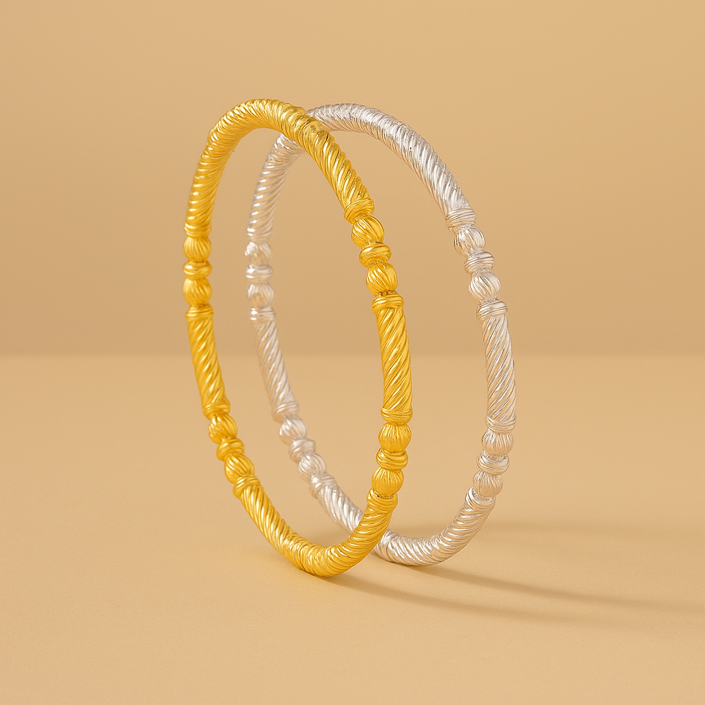 Isavetta Bruni | Elegante 16k Witgouden Armband