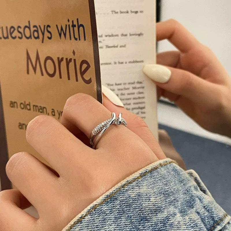 Gepersonaliseerde geometrische verstelbare ring