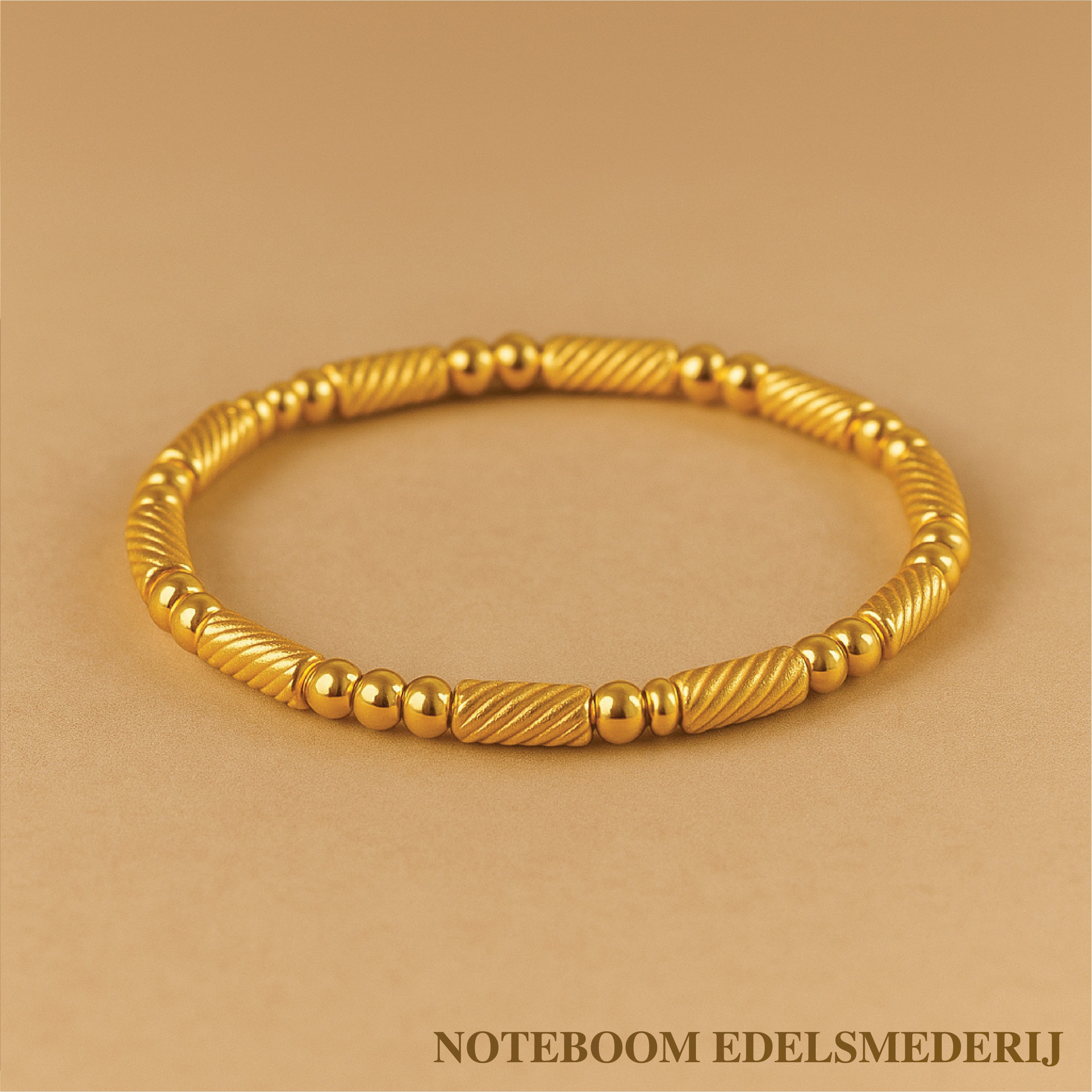Isavetta Bruni | Elegante 16k Gouden Armband