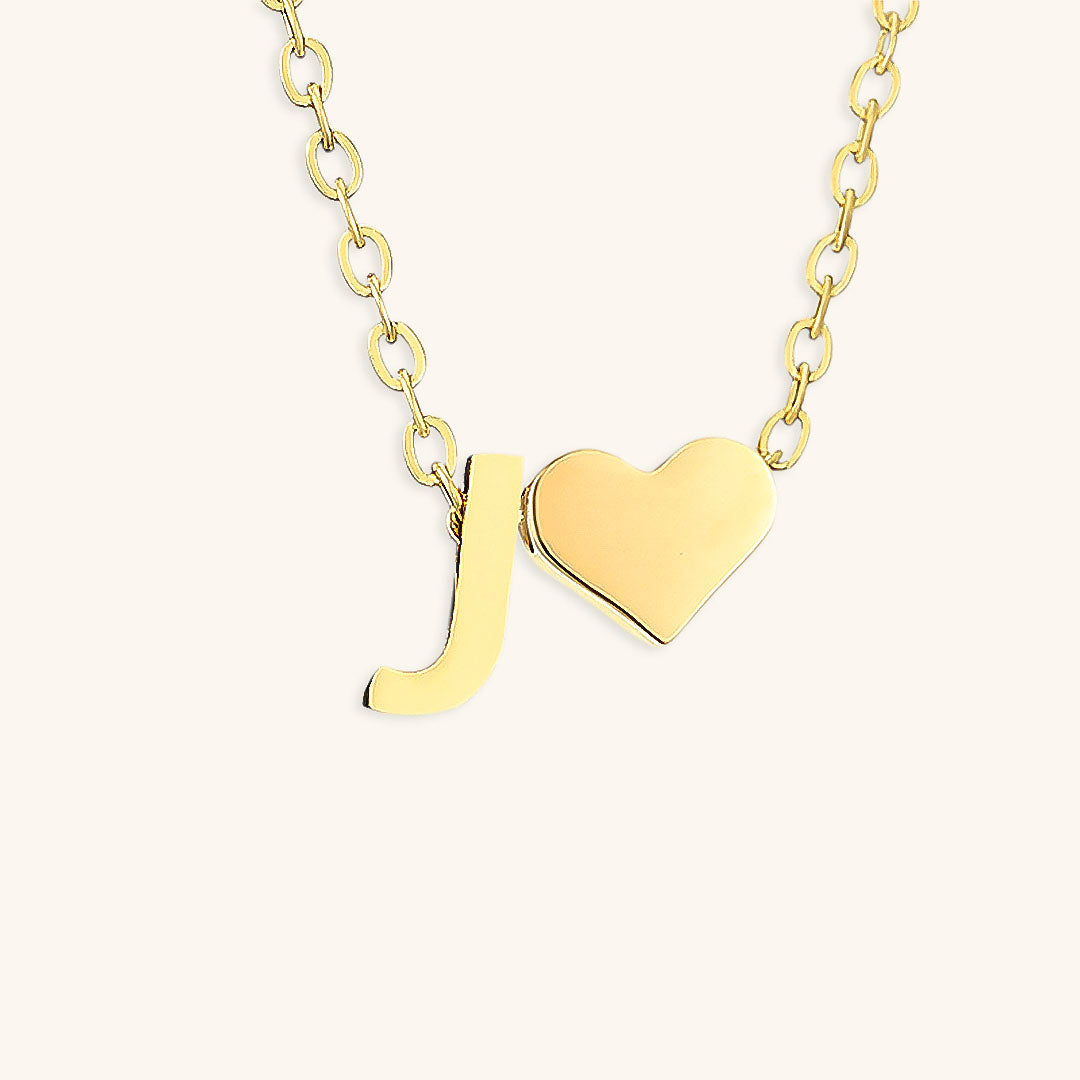 Ria Initiaal Letter Gouden Ketting