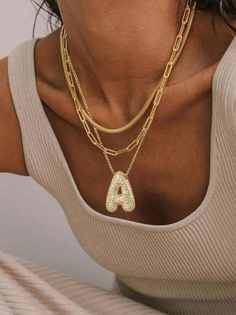 Pavé briefketting