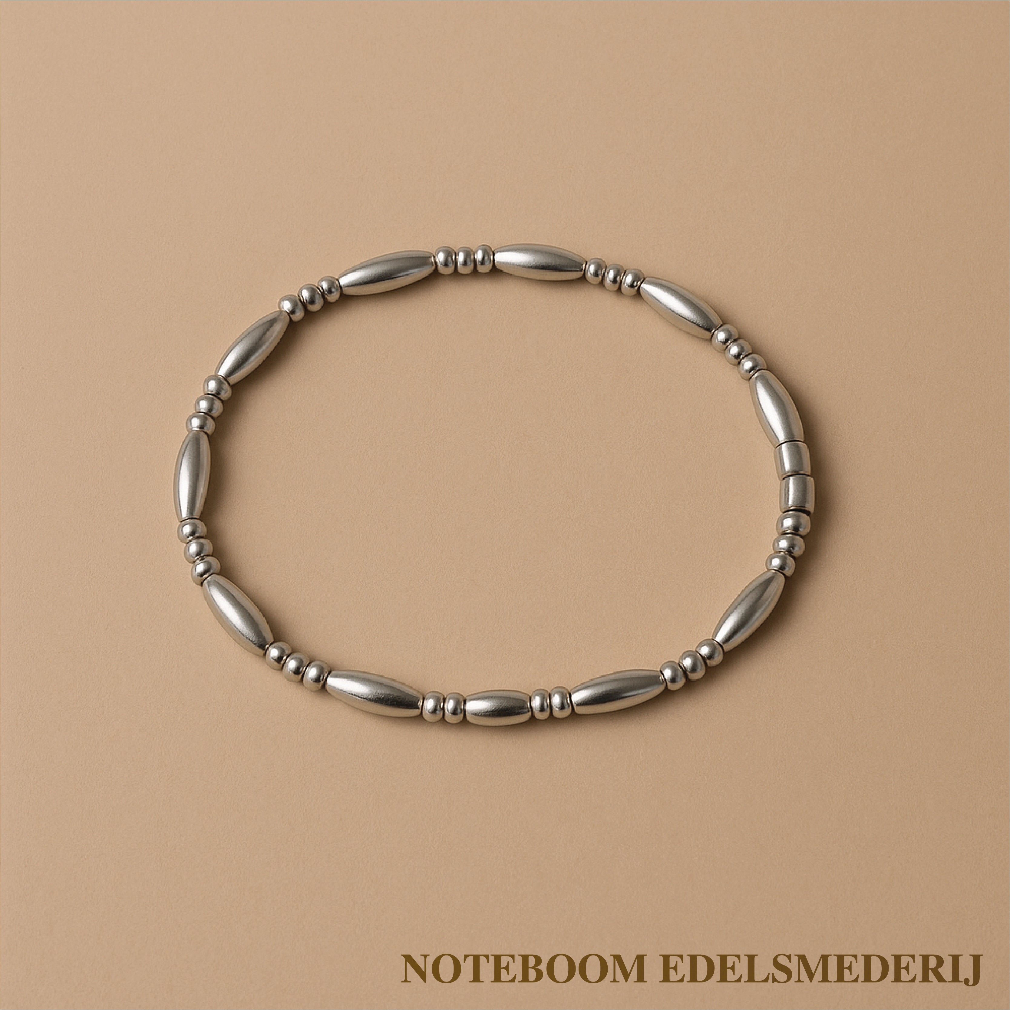 Lorena D'Amico | Elegante 16k Witgouden Armband