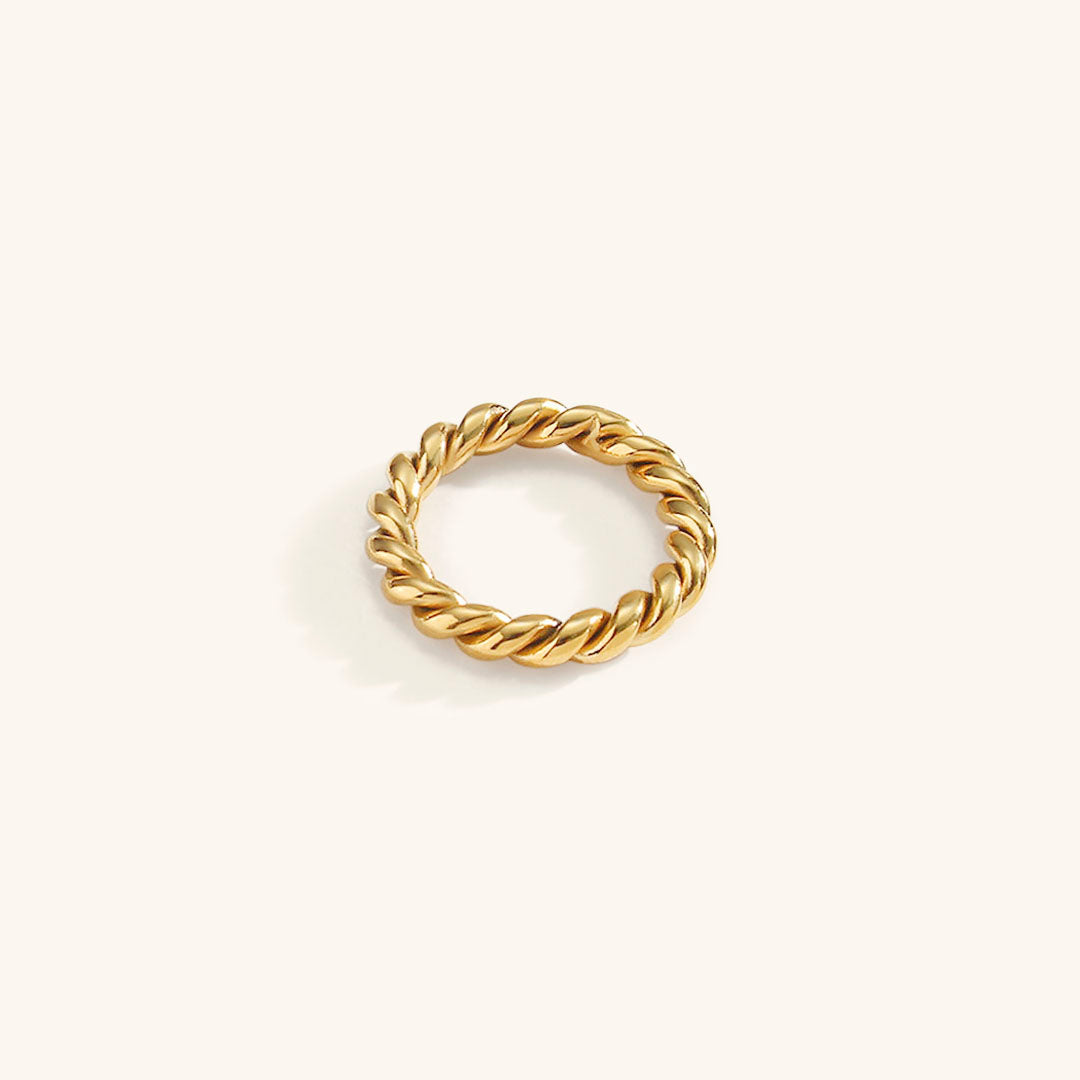Melodie Gouden Twist Ring