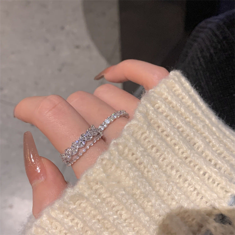 Dubbele Cascade Zirkoniaringen