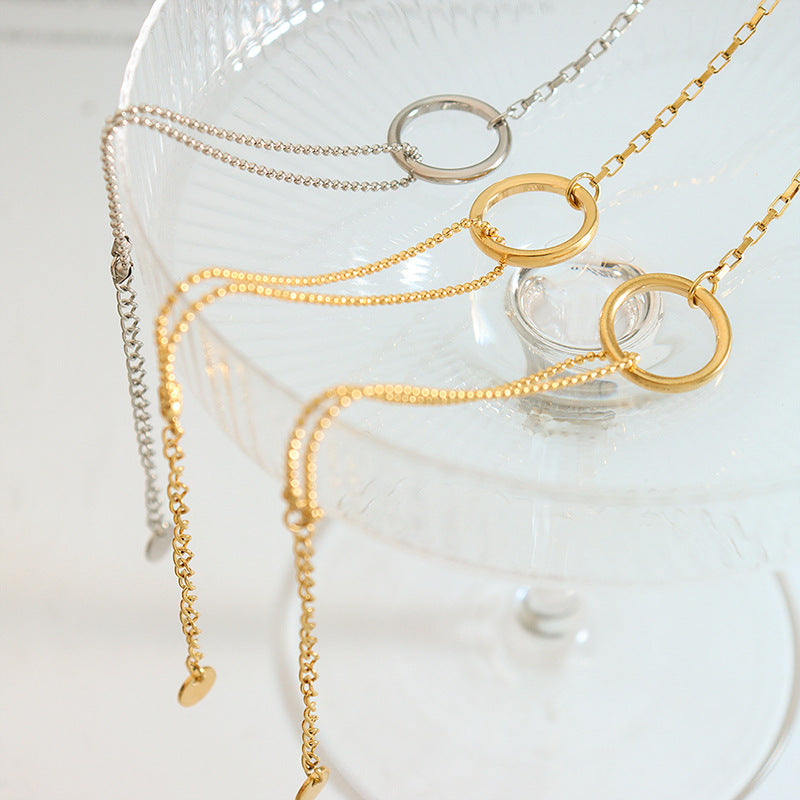 Luria Gouden Hoepelarmband
