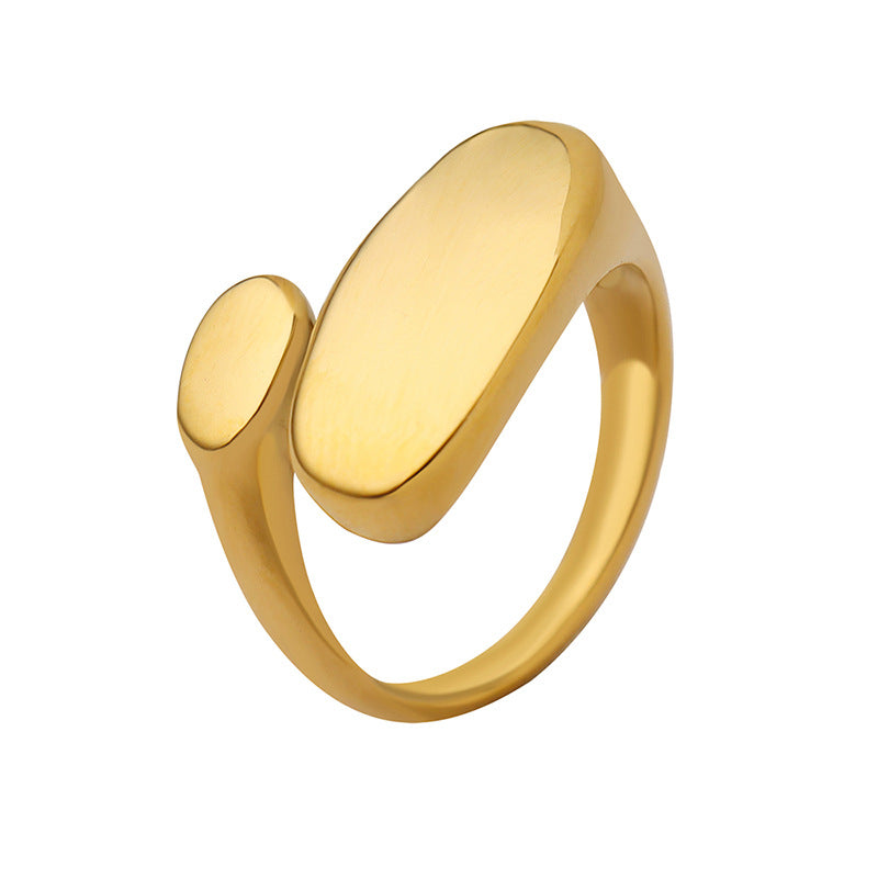 Odyssey Minimalistische Gouden Ring