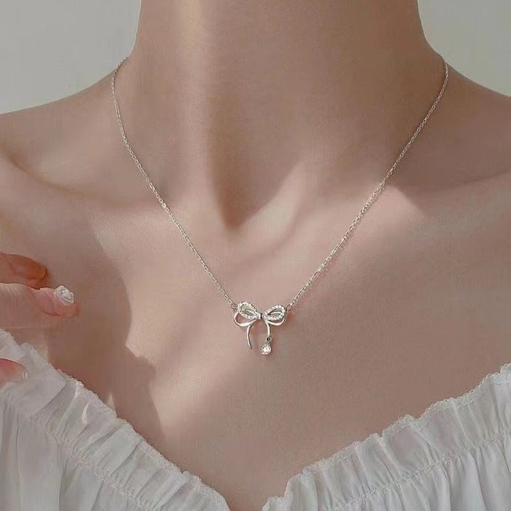 Angelique Delicate Zirkonia Strik Ketting