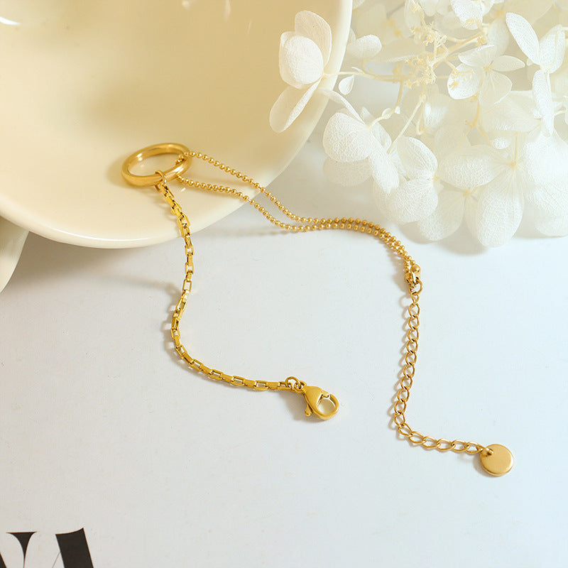 Luria Gouden Hoepelarmband