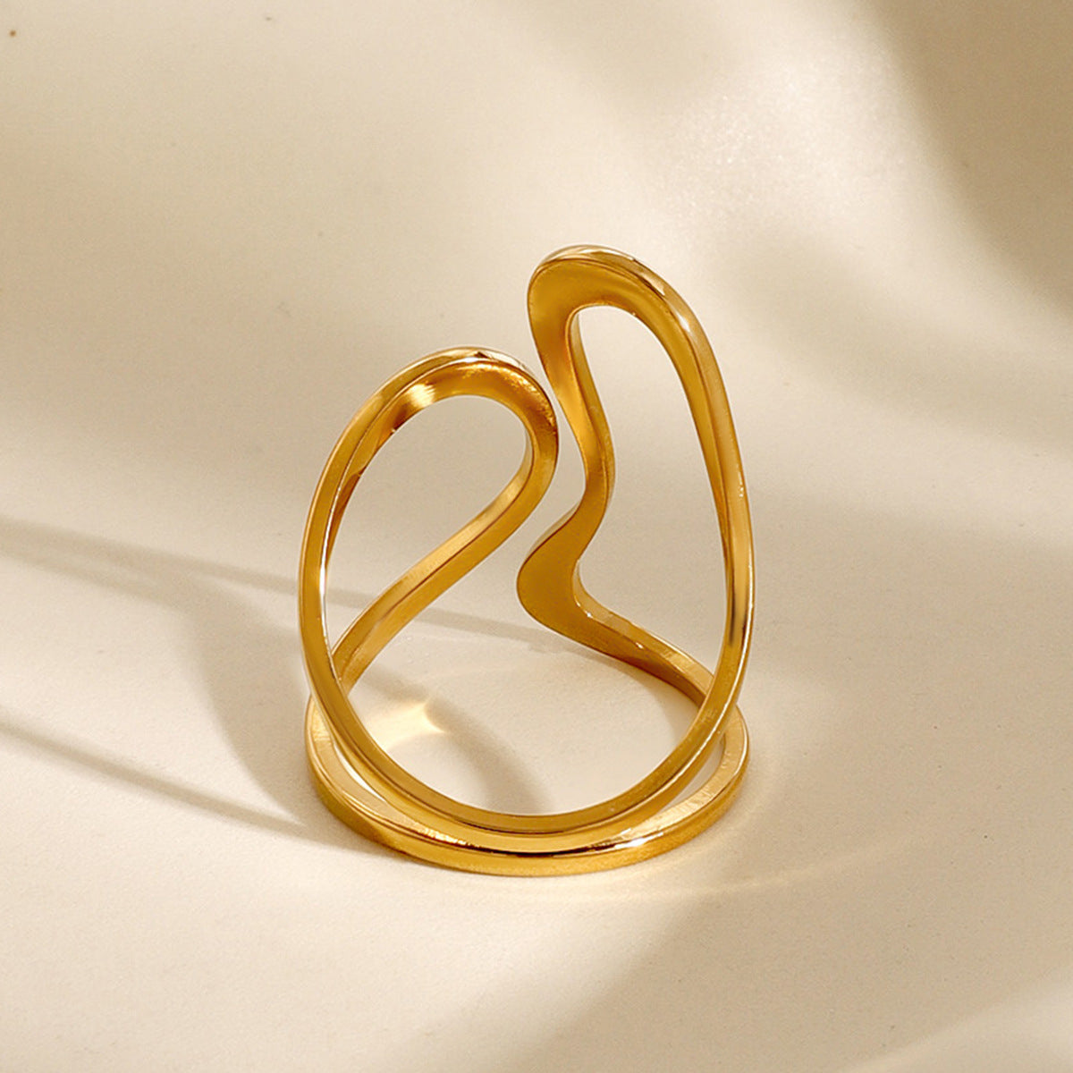 Mozaïek gouden ring