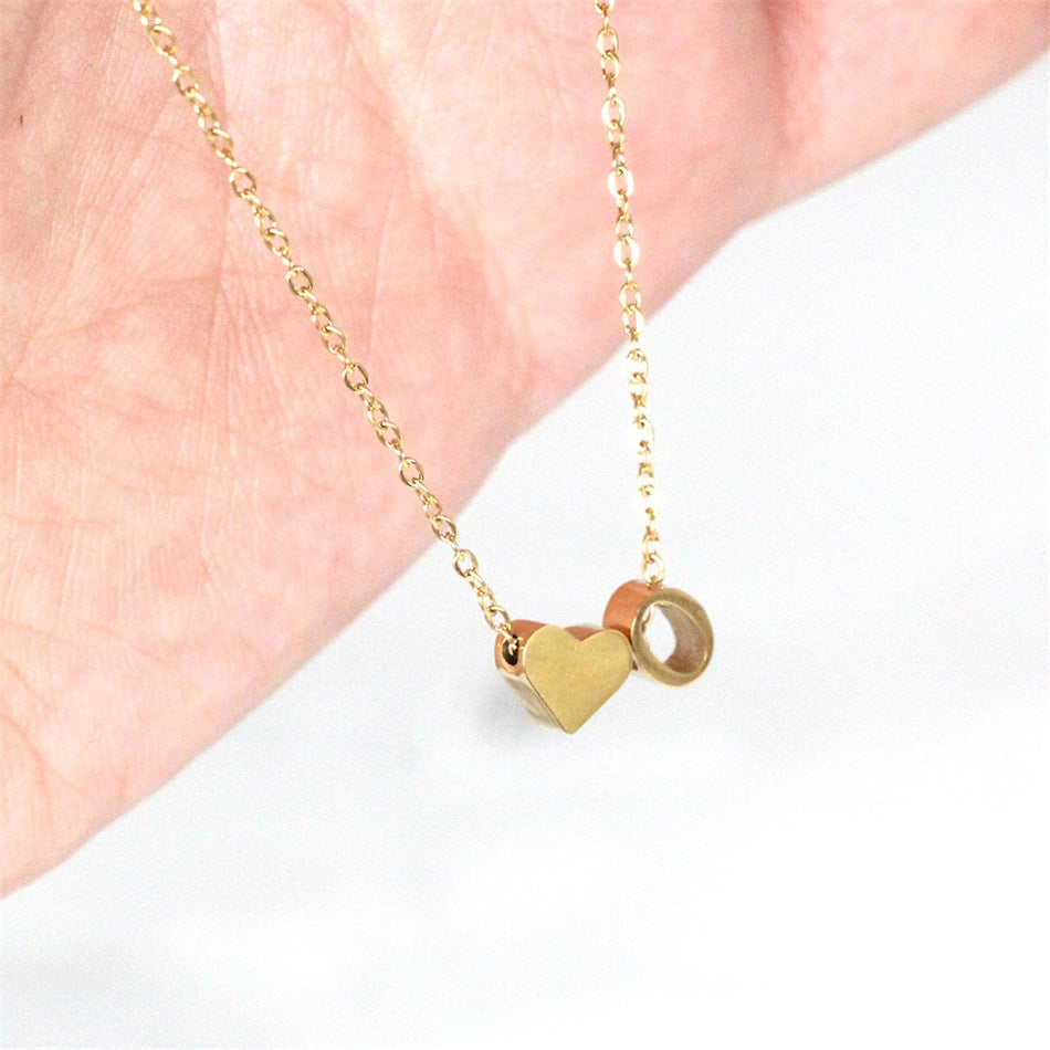 Ria Initiaal Letter Gouden Ketting