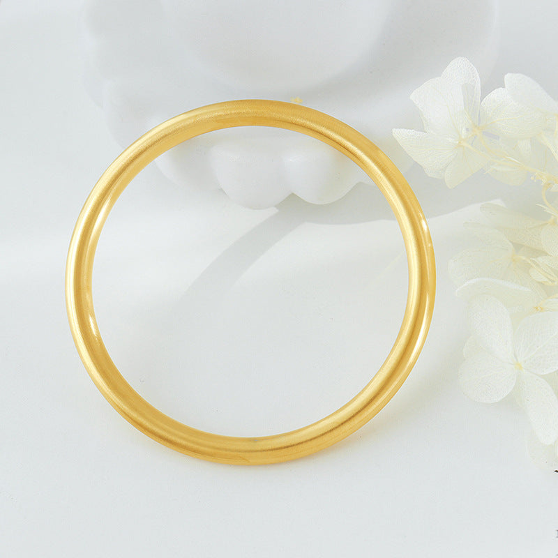 Vivace Minimalistische Gouden Bangle