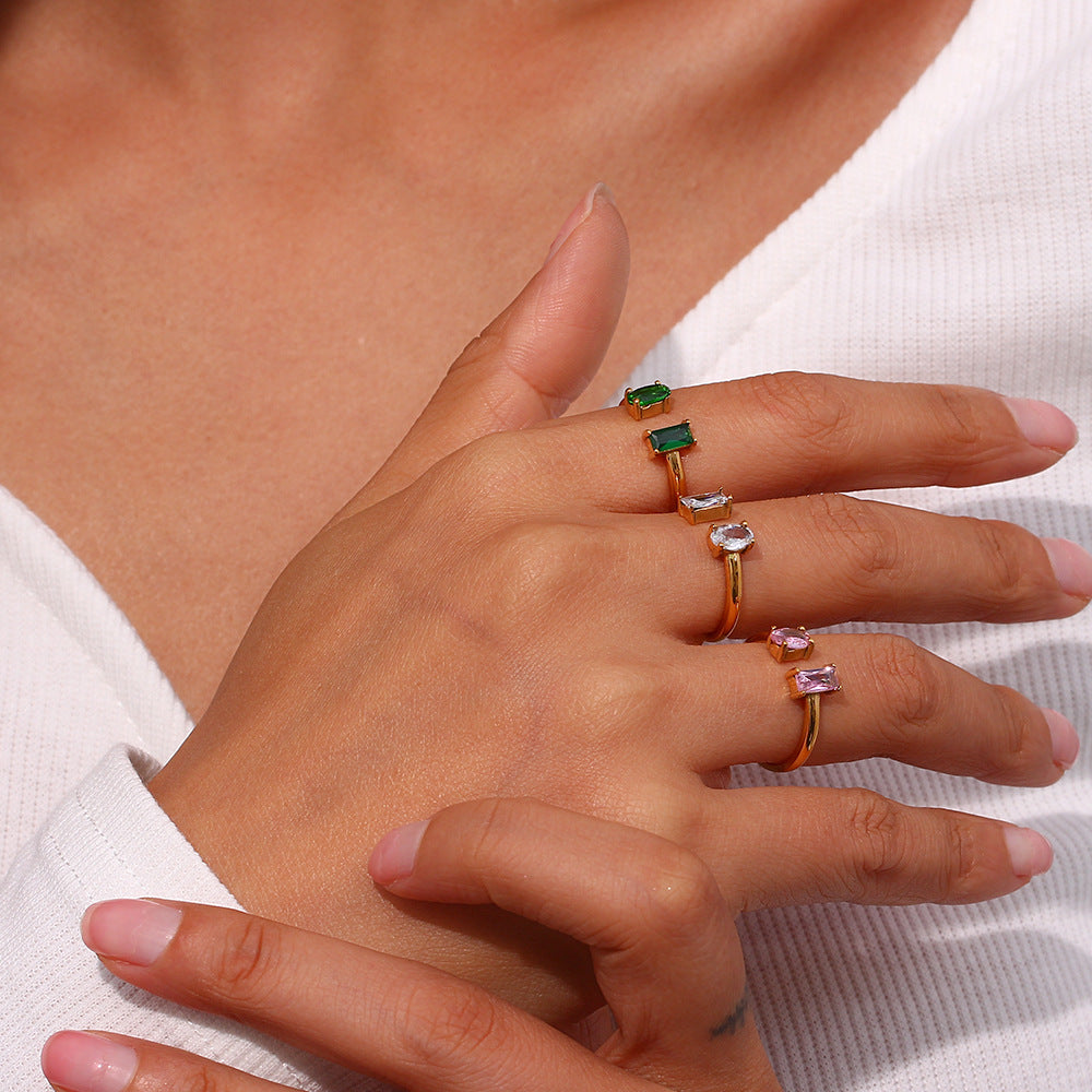 Fedilia edelsteen ring