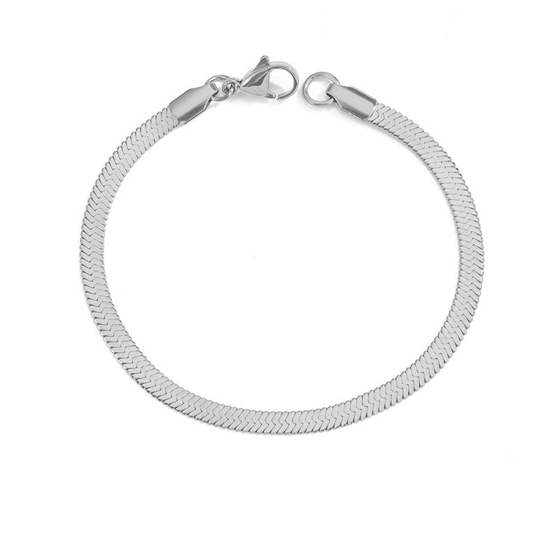 Stella Visgraat Schakelarmband