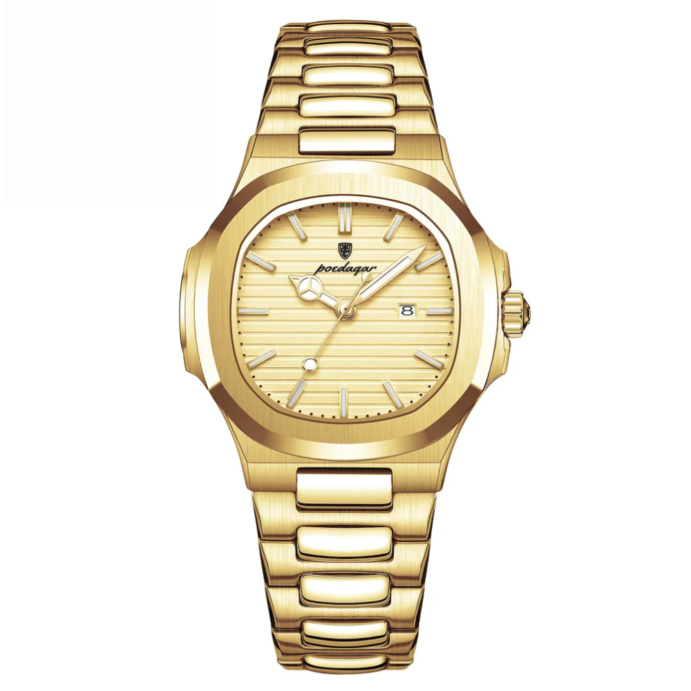 Luxe Waterdicht Vierkant Horloge