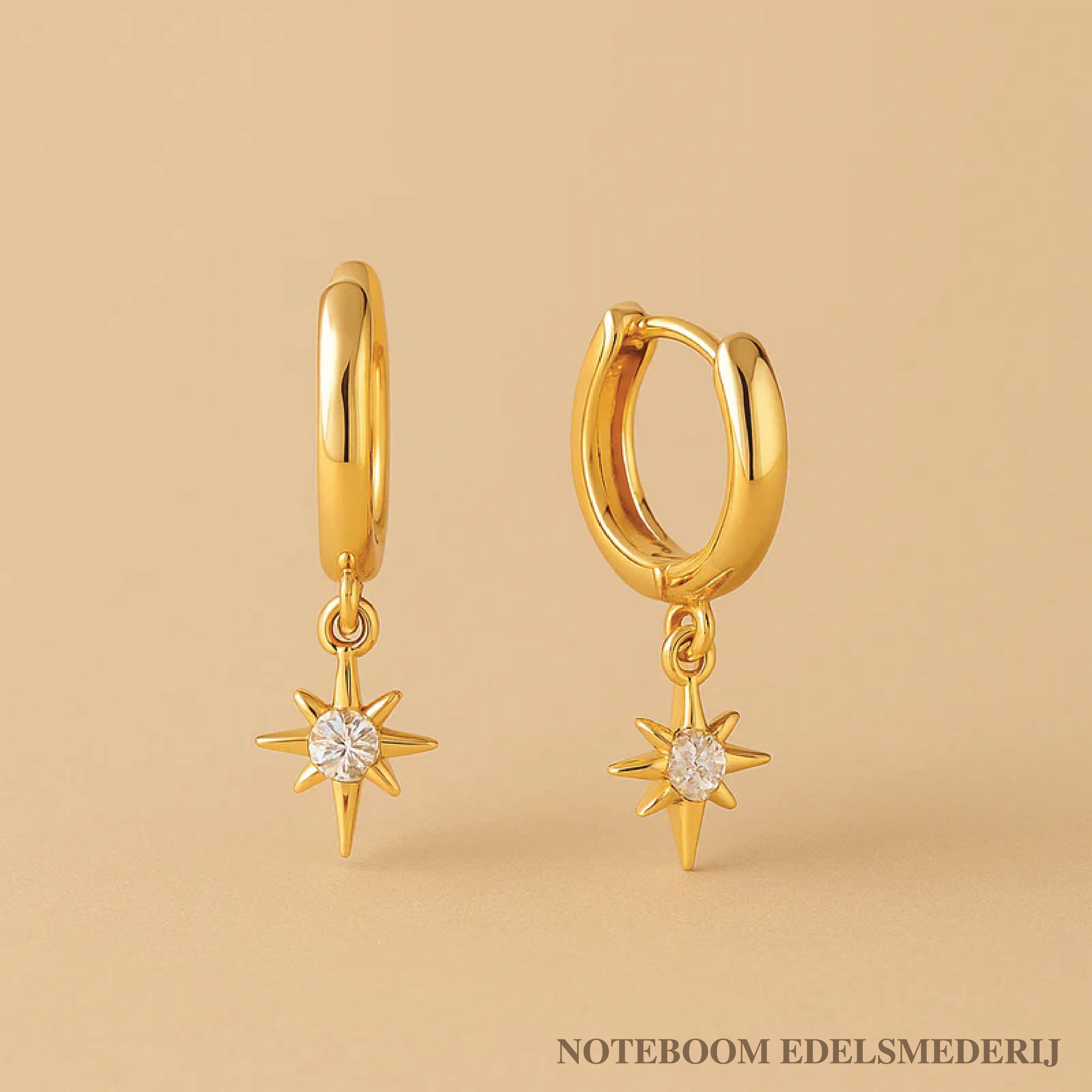 Vudu Signature Hoops – Gedurfde Elegantie in 18K Goud