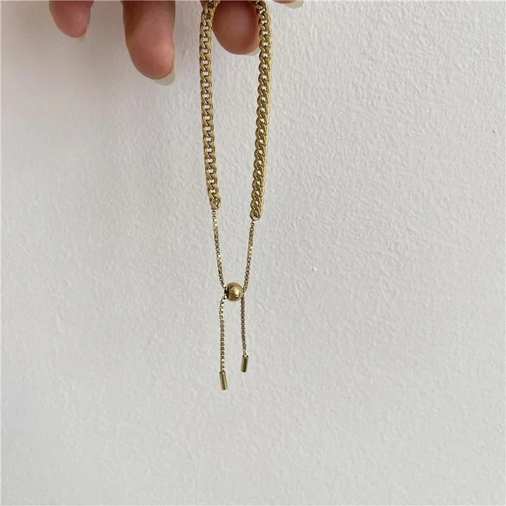 Lucetta Invicta | Tijdloze 18k Gouden Armband