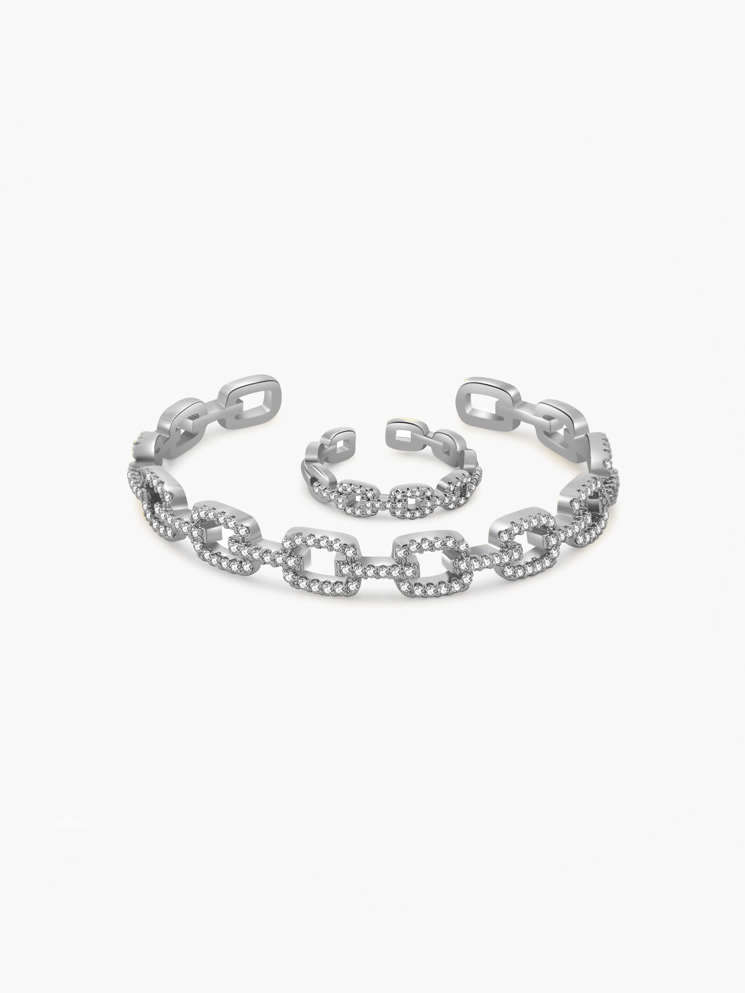 Fenella ring en armband set