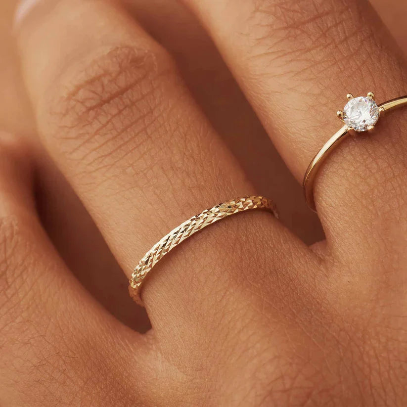 Ameline Trellis Ring | 14k Goud