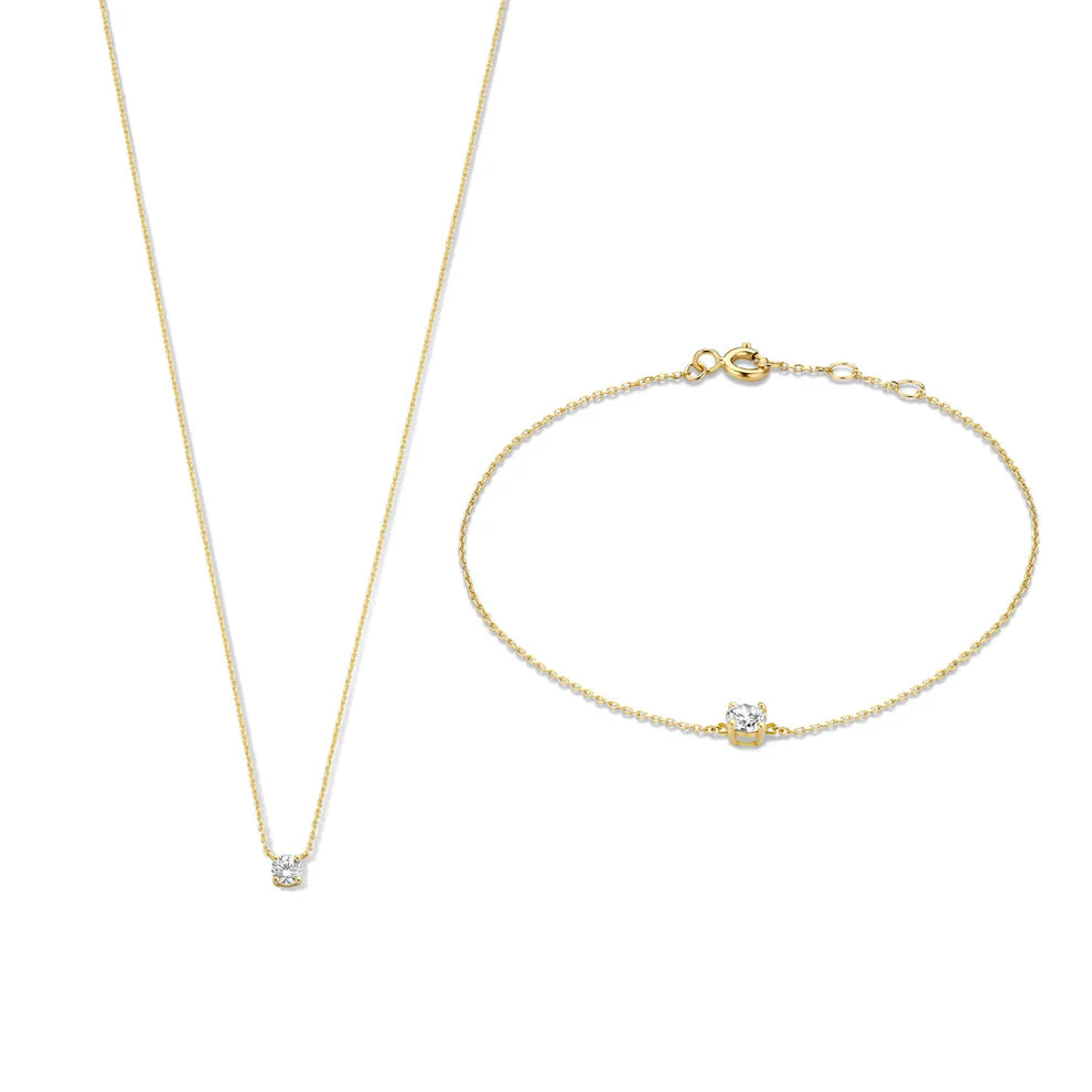 Cléa Moissaniet Stenen Set | 14k Goud