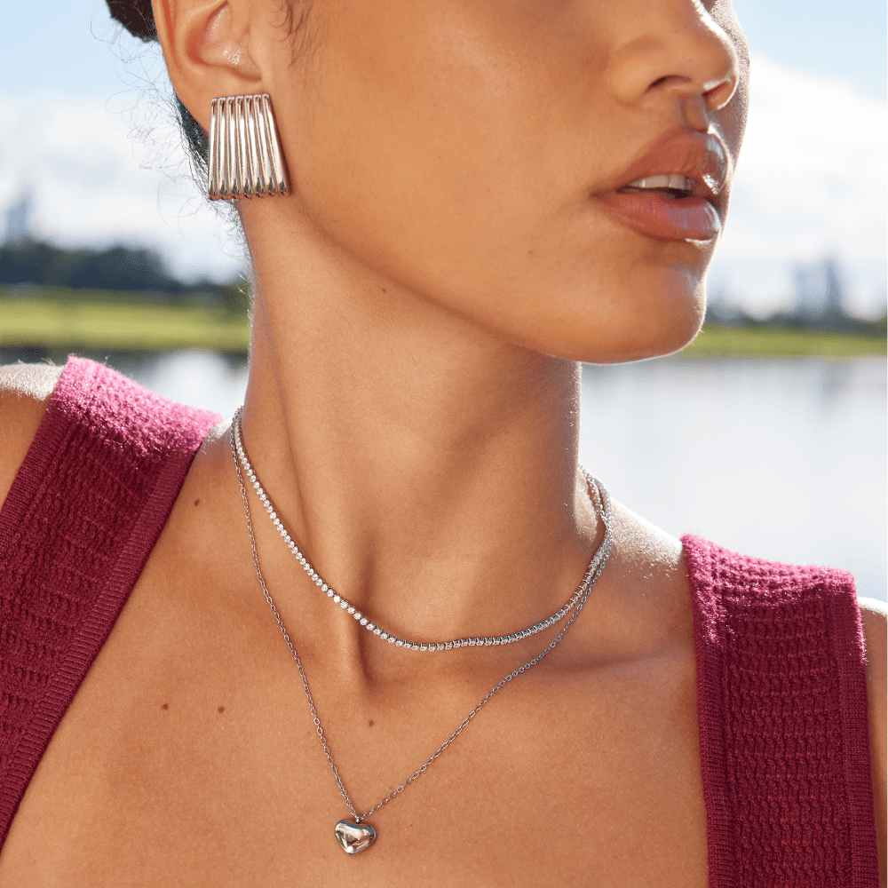 Nova – Zilveren Oorbellen