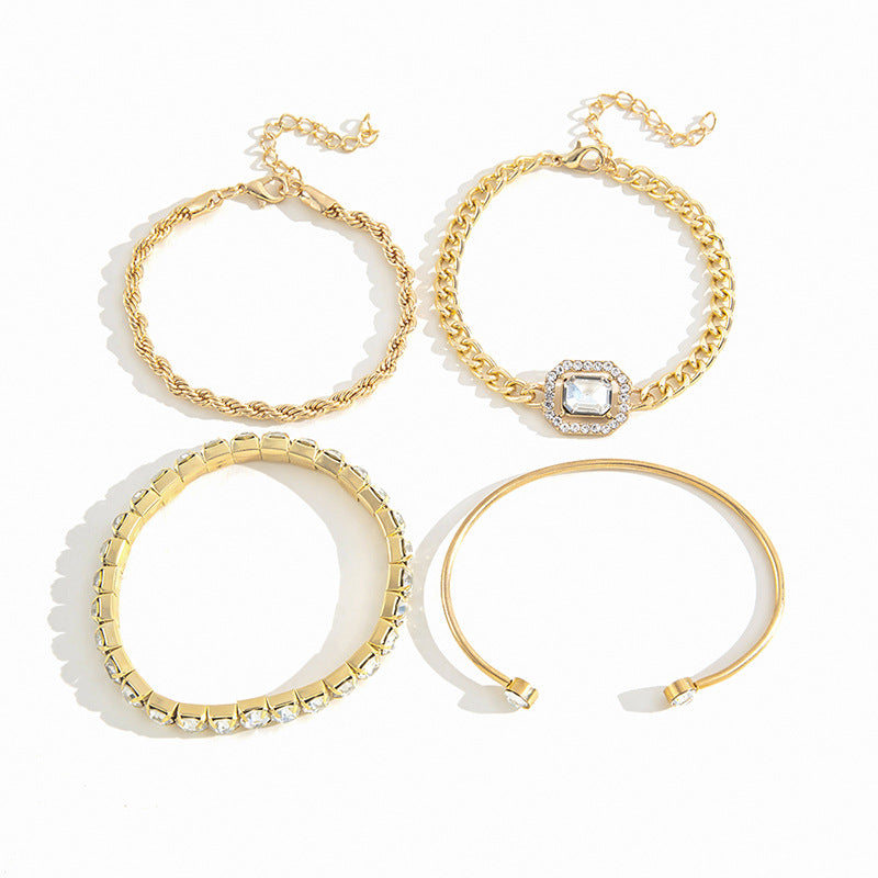 4-Delige Venus Armbandenset